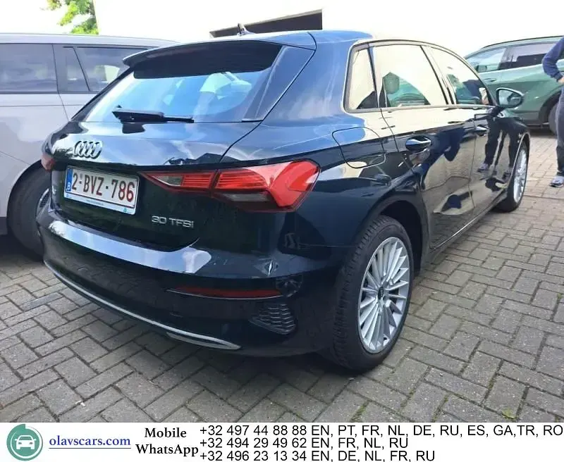 Gebraucht Audi A3 Advanced 110 PS (80 kW) 2022 Schwarz Limousine