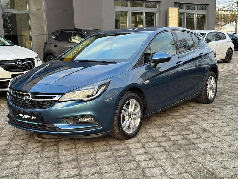 Gebraucht Opel Astra Dynamic 125 PS (91 kW) 2016 Blau Limousine