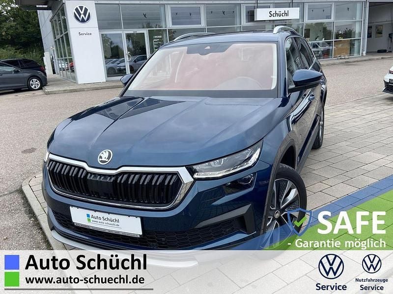 Lavablau metallic Gebraucht 2023 Skoda Kodiaq Tour SUV | 36.870 € (Fairer Preis) - Bild 1/4