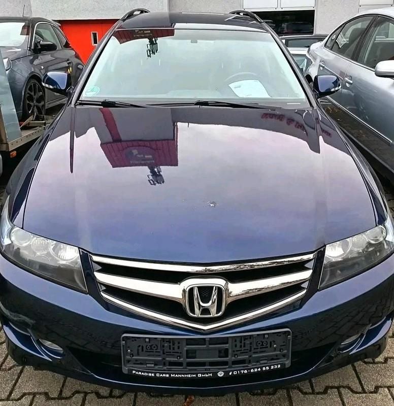 Blau Gebraucht 2008 Honda Accord Kombi | 6.450 € (Fairer Preis) - Bild 1/4