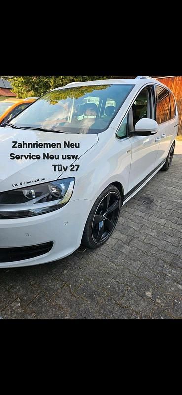 Gebraucht VW Sharan Life 140 PS (102 kW) 2014 Weiß Van / Kleinbus