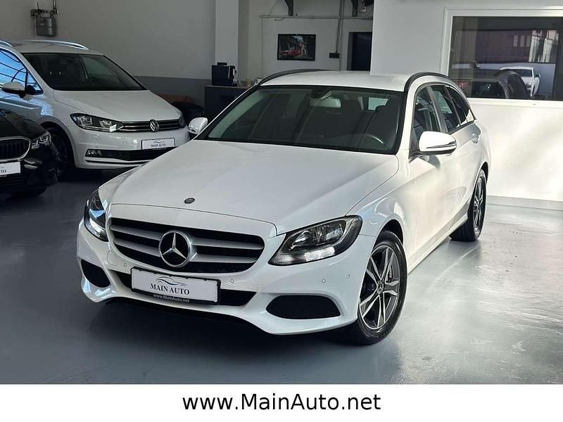 Weiß Gebraucht 2016 Mercedes C220 Kombi | 14.499 € (Superpreis) - Bild 1/4