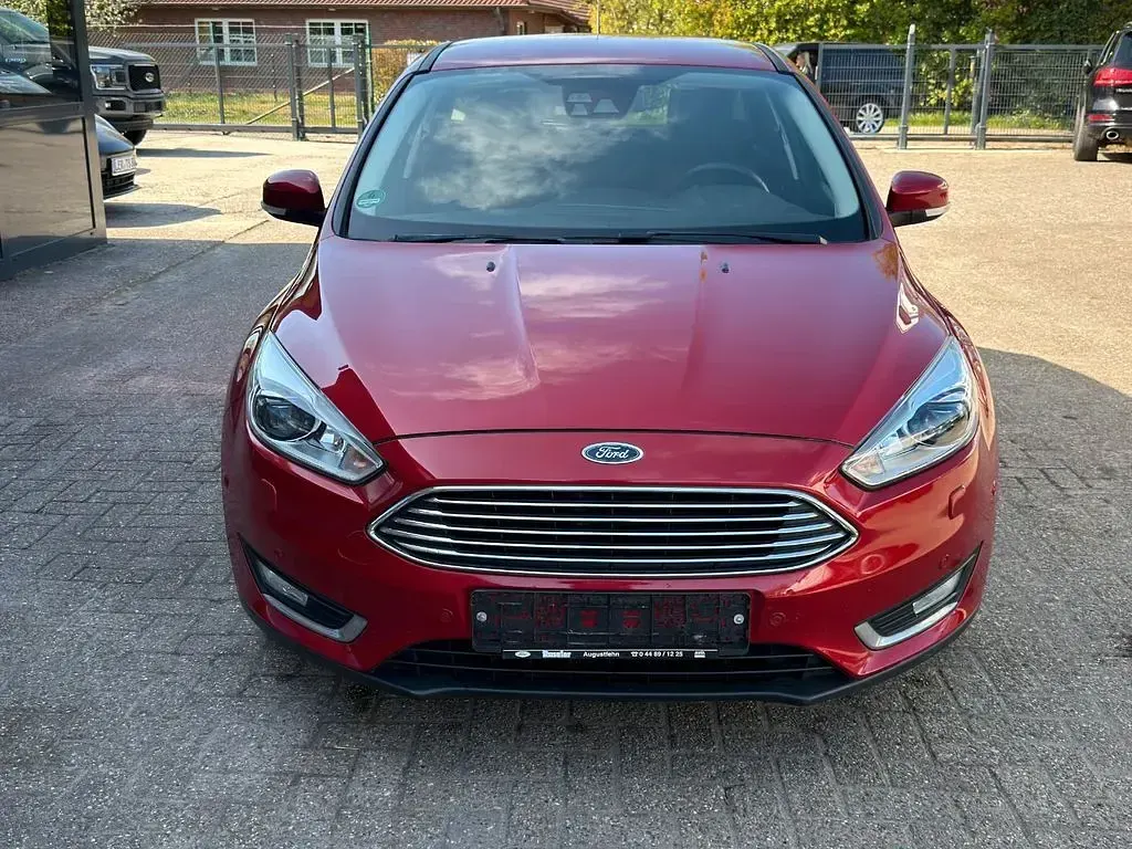 Usata Ford Focus Titanium 150 CV (110 kW) 2017 Rosso Berlina