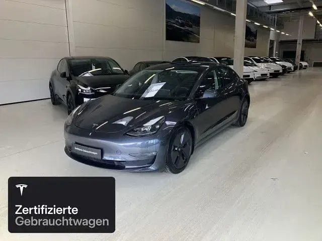 Brugt Tesla Model 3 Long Range AWD 324 kW (441 HK) 2022 Sølv Sedan
