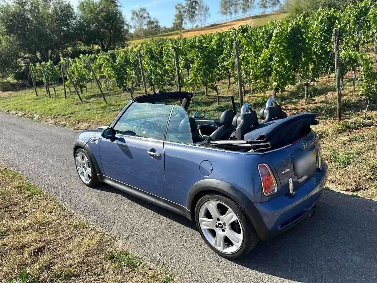 Gebraucht Mini Cooper S Cabriolet 170 PS (125 kW) 2004 Blau Cabrio