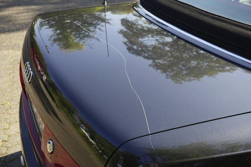 Gebraucht Audi Cabriolet 125 PS (91 kW) 1997 Schwarz Cabrio