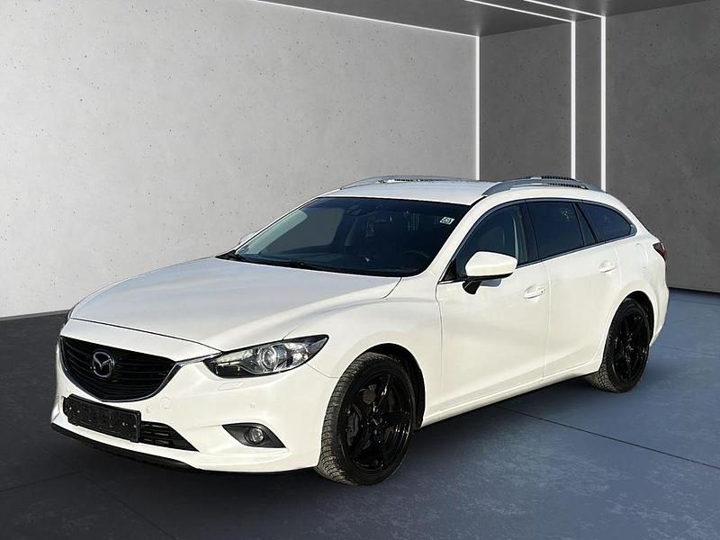Weiß Gebraucht 2014 Mazda 6 Sports-Line Kombi | 5.990 € (Guter Preis) - Bild 1/4