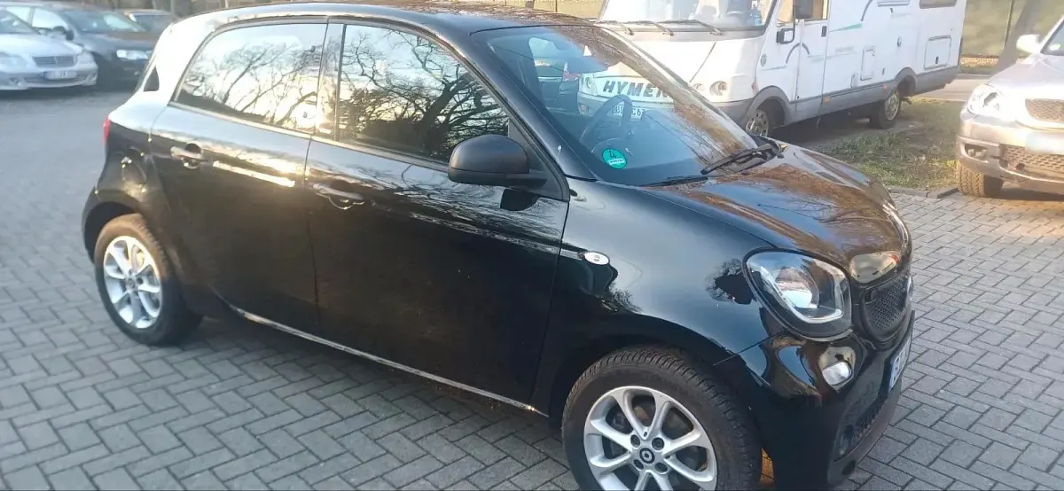 Usata Smart ForFour 70 CV (51 kW) 2016 Nero Utilitaria