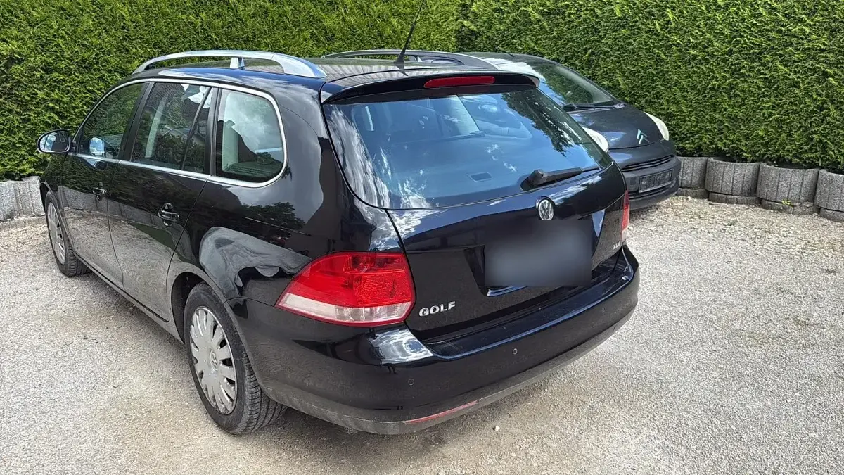 Gebraucht VW Golf VI 105 PS (77 kW) 2009 Schwarz Kleinwagen