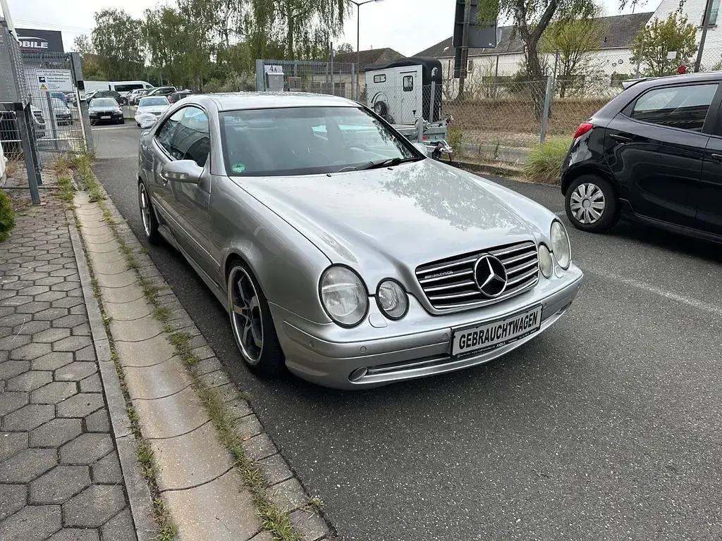 Gebraucht Mercedes CLK430 Avantgarde 279 PS (205 kW) 2000 Silber Coupé
