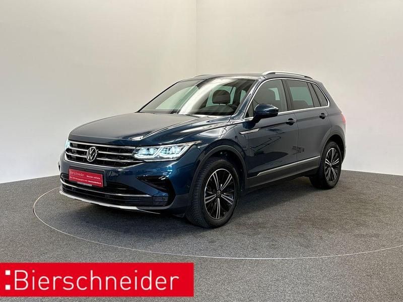 Blau Gebraucht 2021 VW Tiguan Pro SUV | 35.450 € (Guter Preis) - Bild 1/3