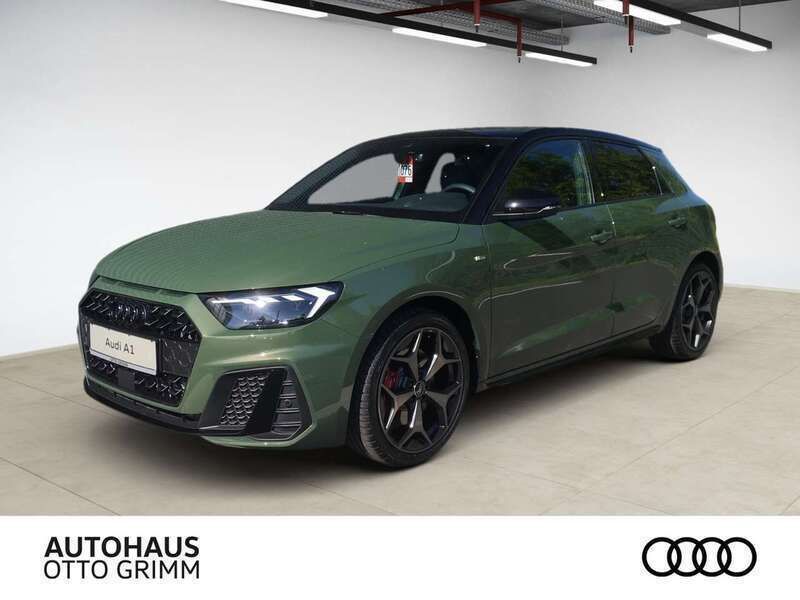 Distriktgrün metallic Neu 2025 Audi A1 Sportback S-Line Kleinwagen | 44.579 € (Teuer) - Bild 1/4