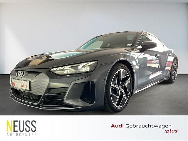 Daytonagrau perleffekt (metallic) Gebraucht 2022 Audi e-tron GT quattro Ambiente Limousine | 54.350 € (Superpreis) - Bild 1/4
