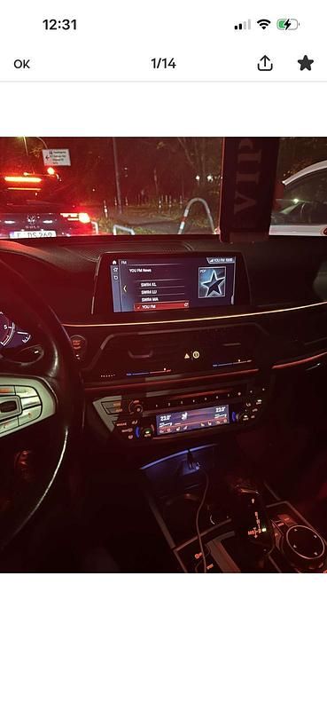 Schwarz Gebraucht 2018 BMW 740 Limousine | 24.500 € (Superpreis) - Bild 1/4