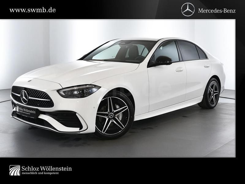 Weiß Gebraucht 2025 Mercedes C200 AMG Limousine | 47.870 € (Teuer) - Bild 1/4