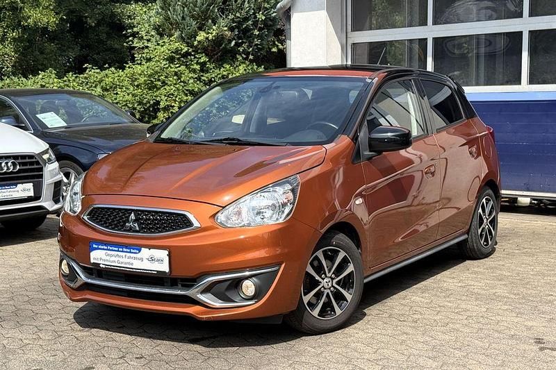 Orange Gebraucht 2017 Mitsubishi Space Star Diamant Edition Limousine | 7.950 € (Fairer Preis) - Bild 1/4