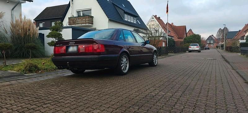 Second-hand Audi 100 133 CP (97 kW) 1991 Roșu Berlinǎ