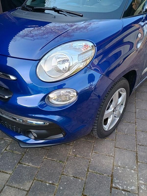 Gebraucht Fiat 500L Mirror 95 PS (69 kW) 2019 Blau Van / Kleinbus