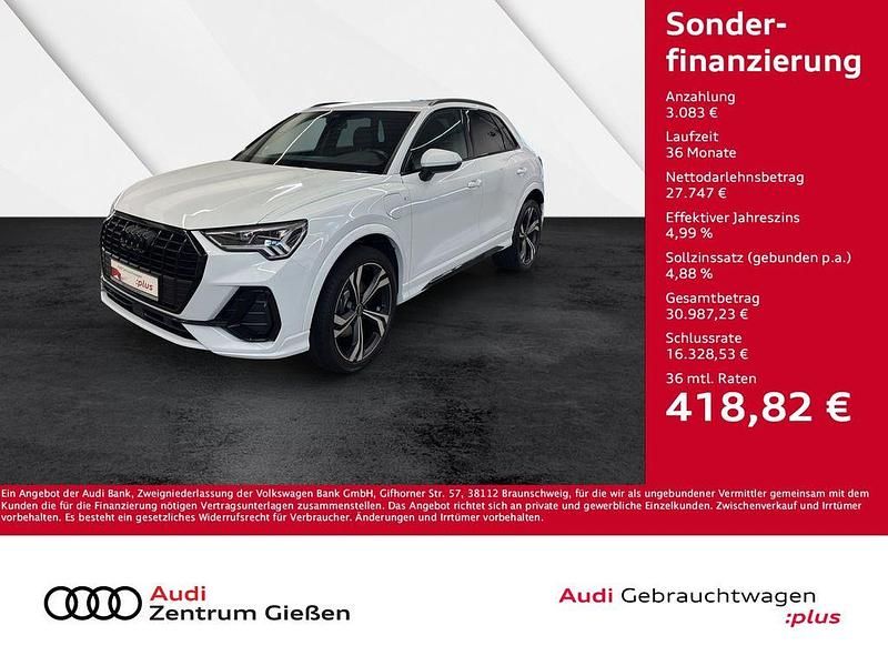 Weiß Gebraucht 2022 Audi Q3 S-Line SUV | 30.830 € (Fairer Preis) - Bild 1/4
