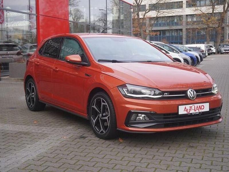 Gebraucht VW Polo Highline 116 PS (85 kW) 2018 Orange Kleinwagen