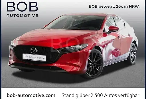 Gebraucht Mazda 3 Exclusive 186 PS (136 kW) 2024 Rot Limousine