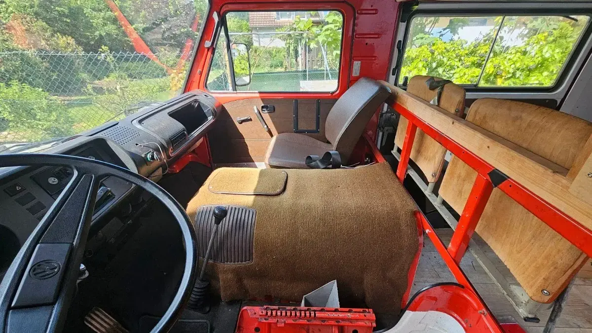 Gebraucht VW LT 75 PS (55 kW) 1980 Rot Van / Kleinbus