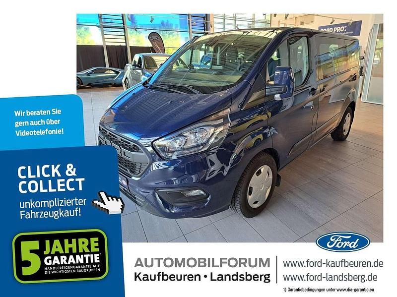 Blazerblau Gebraucht 2019 Ford Transit Custom Kombi | 24.990 € (Etwas zu teuer) - Bild 1/4