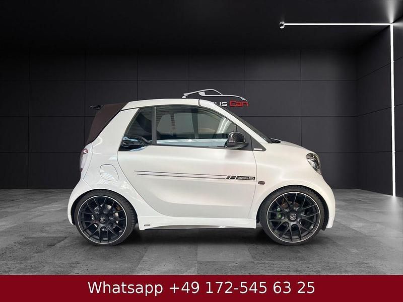 Gebraucht Smart ForTwo Cabrio Brabus 90 PS (66 kW) 2019 Weiß Cabrio