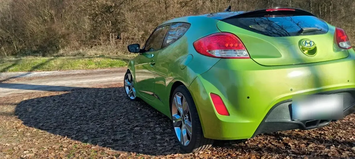 Gebraucht Hyundai Veloster Intro Edition 140 PS (102 kW) 2011 Grün Kleinwagen