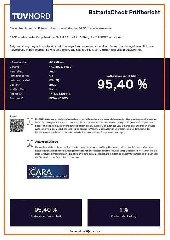 Gebraucht Audi Q3 Sportback Basis 245 PS (180 kW) 2022 Grau SUV