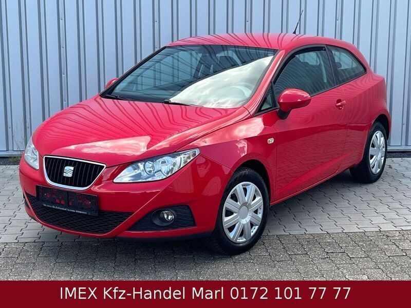 Rot Gebraucht 2009 Seat Ibiza SC Stylance Kleinwagen | 2.999 € (Fairer Preis) - Bild 1/4