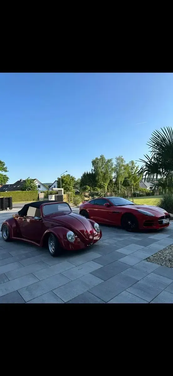 Gebraucht VW Käfer 1969 Rot Cabrio