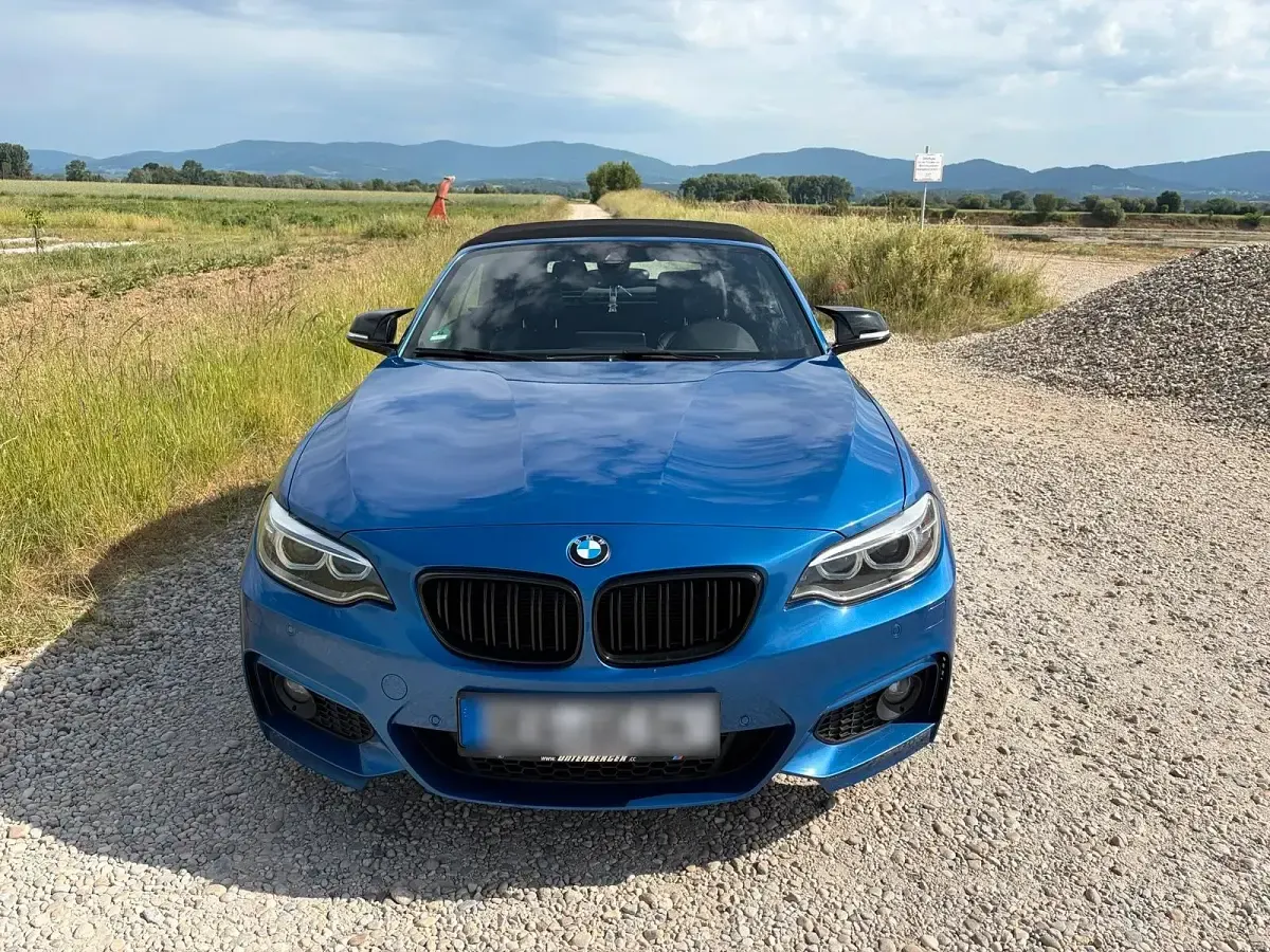 Gebraucht BMW 228 M Sport 248 PS (182 kW) 2015 Blau Cabrio