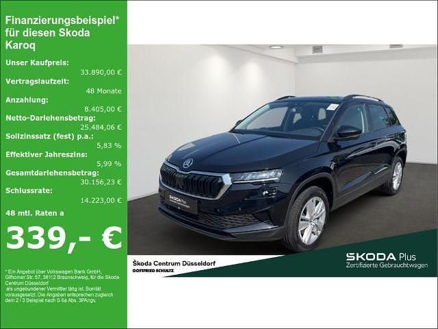 Schwarzmagic perleffekt Gebraucht 2024 Skoda Karoq Comfort SUV | 33.890 € (Etwas zu teuer) - Bild 1/3