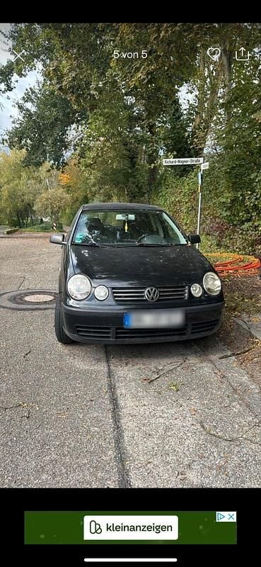 Schwarz Gebraucht 2004 VW Polo Kleinwagen | 1.000 € (Guter Preis) - Bild 1/4