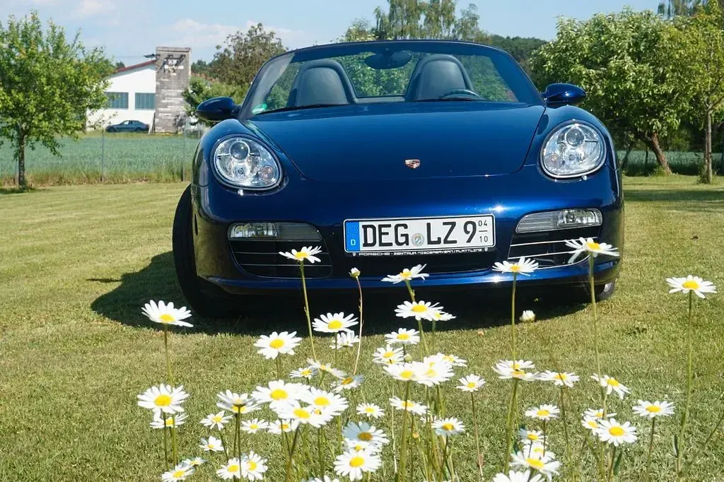 Brugt Porsche Boxster S 280 HK (205 kW) 2005 Blå Cabriolet