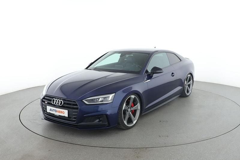 Blau Gebraucht 2018 Audi S5 Ambiente Coupé | 31.520 € (Superpreis) - Bild 1/3