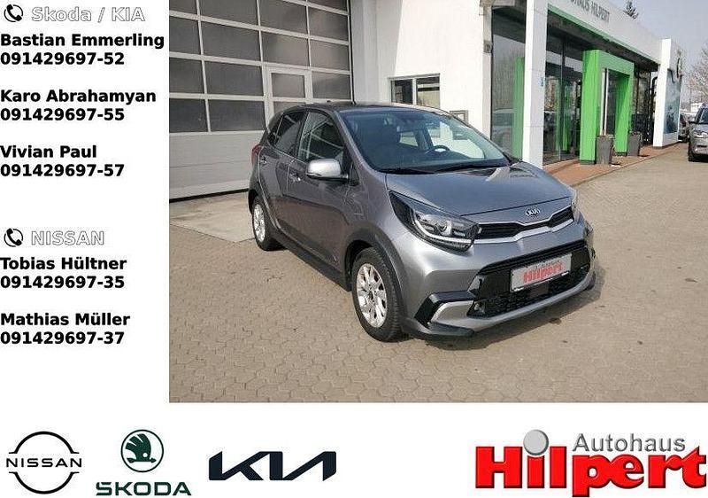 Gebraucht Kia Picanto X-Line 101 PS (74 kW) 2021 Grau Kleinwagen