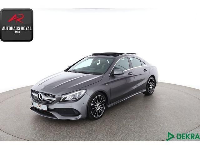 Grau (metallic) Gebraucht 2018 Mercedes CLA180 AMG Limousine | 24.440 € (Etwas zu teuer) - Bild 1/1