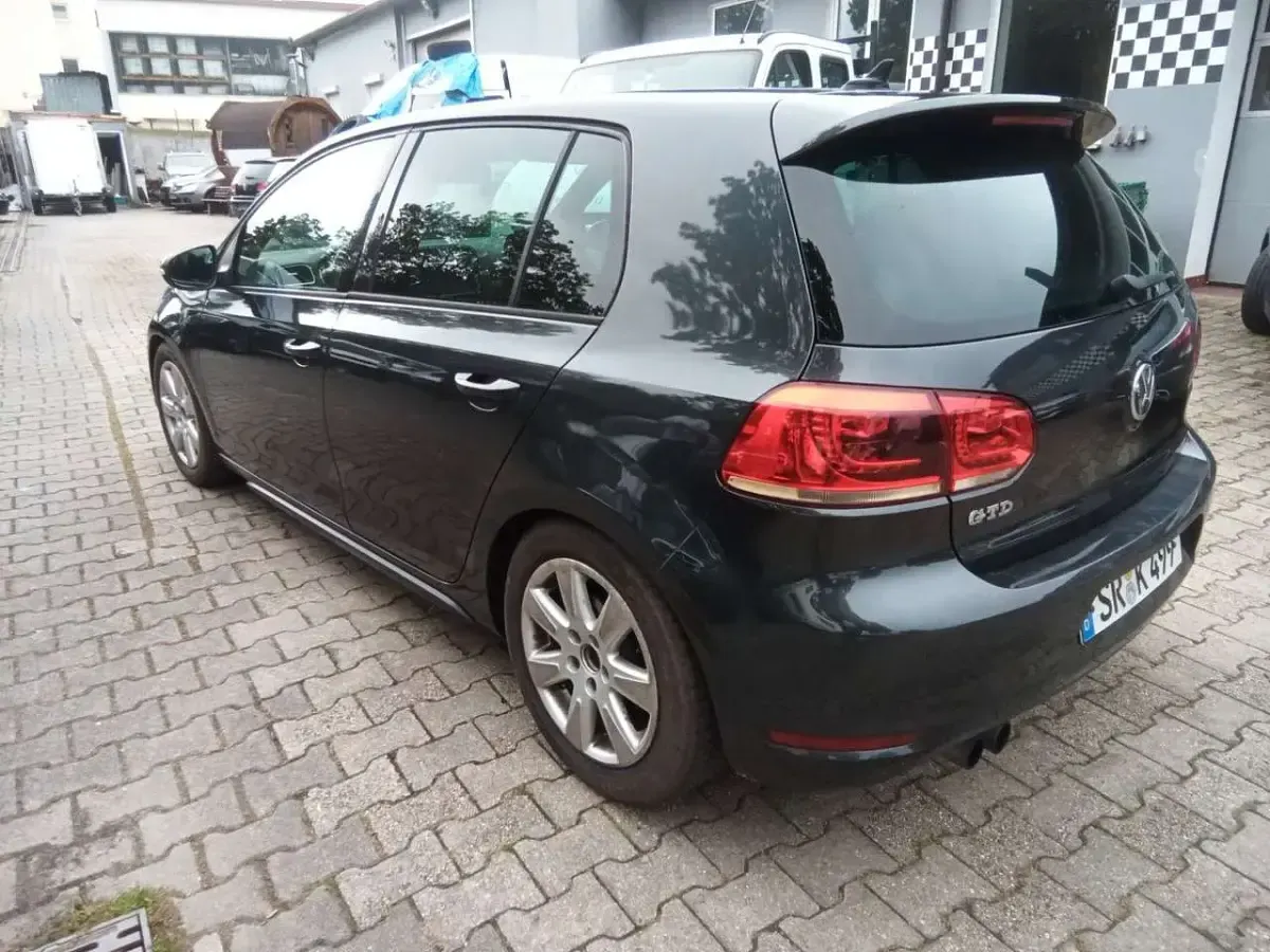 Usata VW Golf VI GTD 170 CV (125 kW) 2011 Grigio Utilitaria