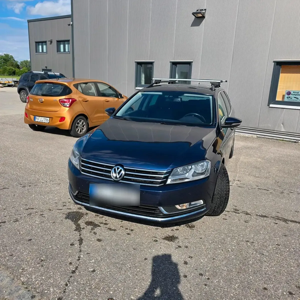 Gebraucht VW Passat Comfortline 122 PS (89 kW) 2014 Blau Kombi