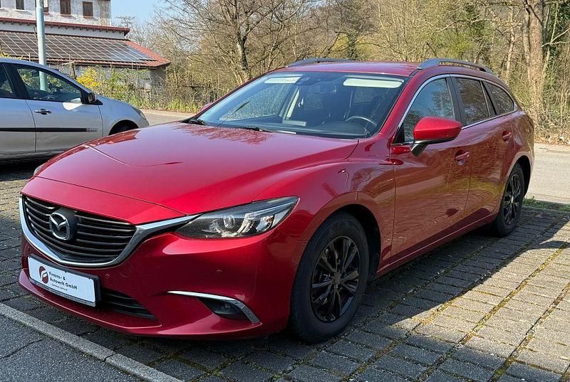Gebraucht Mazda 6 Exclusive-Line 150 PS (110 kW) 2016 Soul red Kombi