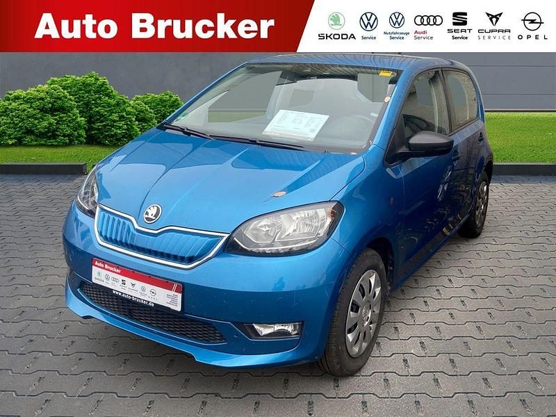 Blau Gebraucht 2020 Skoda Citigo-e IV Ambition Kleinwagen | 12.670 € (Fairer Preis) - Bild 1/4
