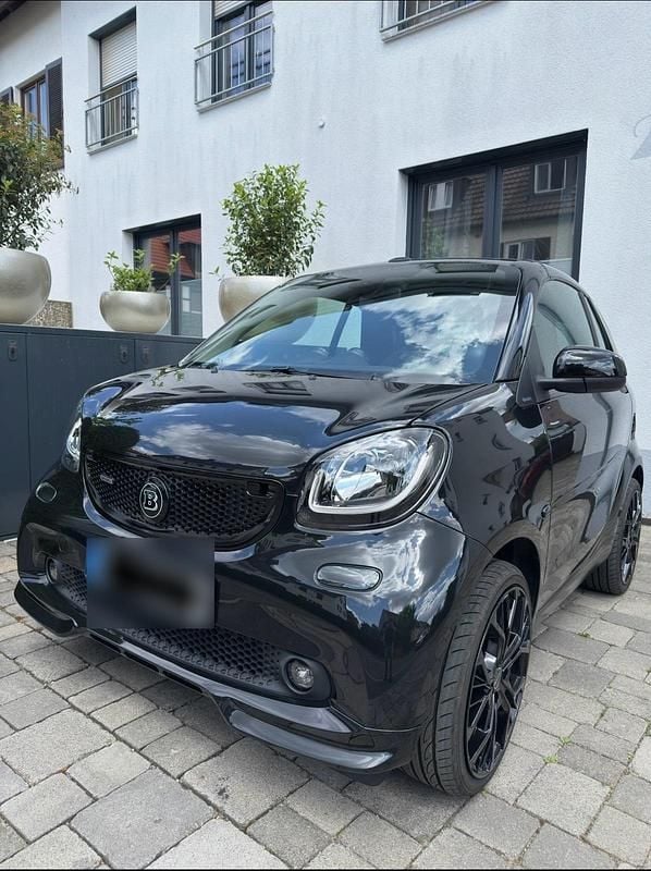 Gebraucht Smart ForTwo Cabrio Brabus 90 PS (66 kW) 2018 Schwarz Cabrio