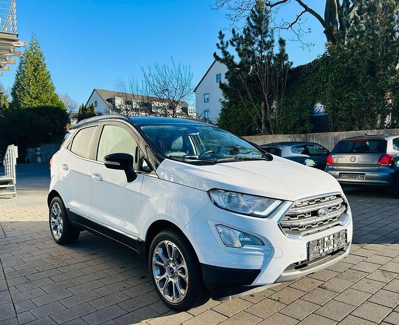 Frozen white Gebraucht 2018 Ford Ecosport Titanium SUV | 14.500 € (Fairer Preis) - Bild 1/4