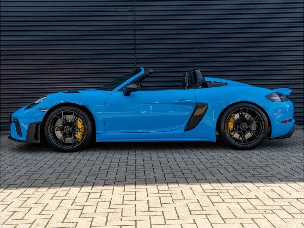 Gebraucht Porsche 718 Spyder RS 500 PS (367 kW) 2024 Blau Cabrio
