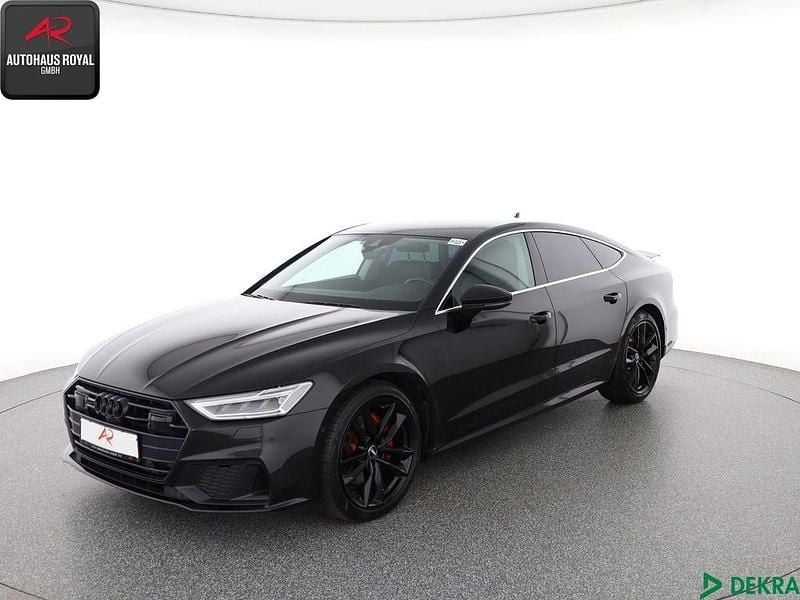Schwarz (metallic) Gebraucht 2020 Audi A7 S-Line Limousine | 43.780 € (Guter Preis) - Bild 1/4