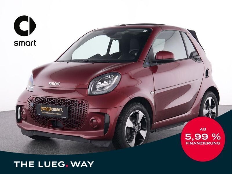 Bodypanels in carmine red (met Gebraucht 2022 Smart ForTwo Electric Drive Passion Cabrio | 14.425 € (Fairer Preis) - Bild 1/4