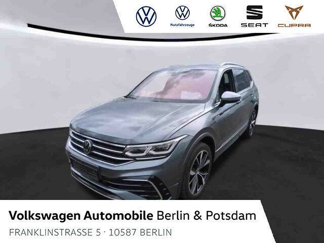 Grau Gebraucht 2022 VW Tiguan R-line SUV | 41.430 € (Teuer) - Bild 1/2