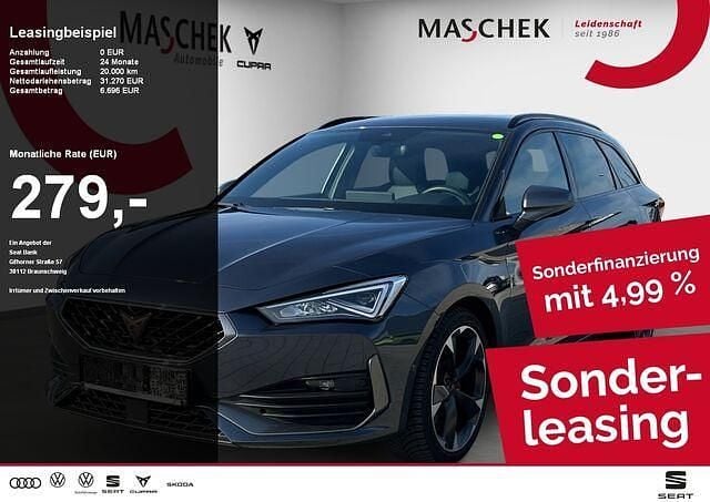 Gebraucht Cupra Leon 190 PS (139 kW) 2024 Magnetic grau metallic Kombi